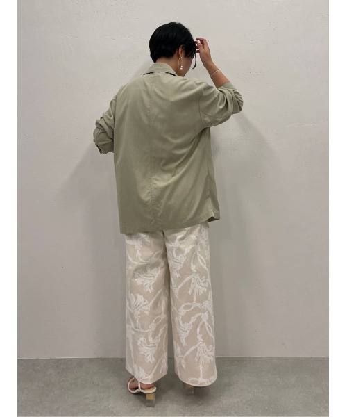 BEARDSLEY（ビアズリー）の「ラフジャケット（テーラードジャケット・レディース・グリーン・FREE）」の16枚目の写真