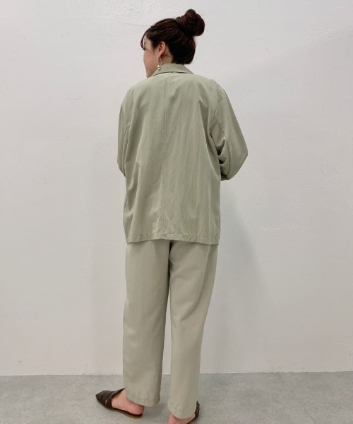 BEARDSLEY（ビアズリー）の「ラフジャケット（テーラードジャケット・レディース・グリーン・FREE）」の13枚目の写真