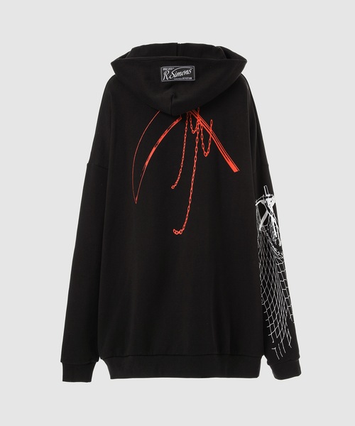 RAF SIMONS（ラフシモンズ）の「Oversized printed scarf hoodie