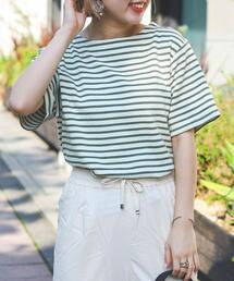 coen | リップルコンパクトTシャツ(Tシャツ/カットソー)