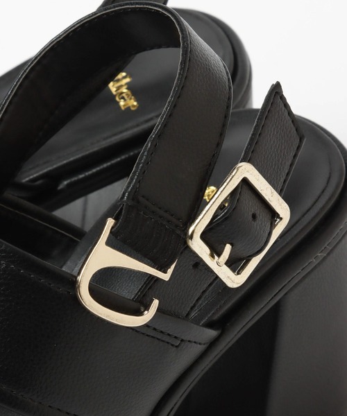 Heather(ヘザー)の「バルキーストームサンダル 268955(サンダル・レディース・アイボリー/ブラック/キャメル/ブラウン・S/M/L)」の7枚目の写真