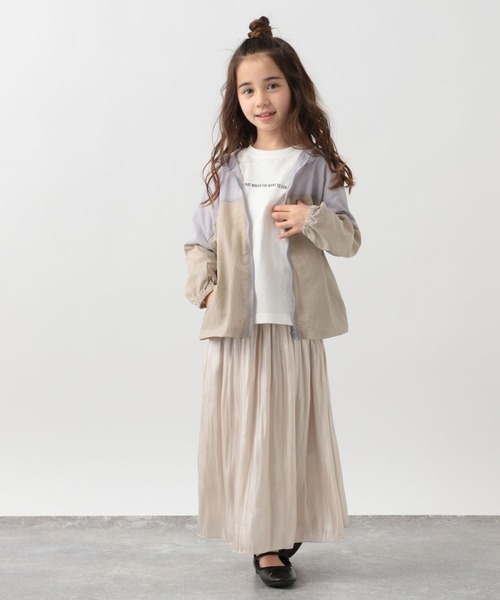 GLOBAL WORK（グローバルワーク）の「キッズ/ワンダブルゾンフーディ/260934（ブルゾン・キッズ・グリーン/ライトパープル/ライトブルー・150cm/130cm/110cm/100cm/140cm/160cm/120cm）」の12枚目の写真