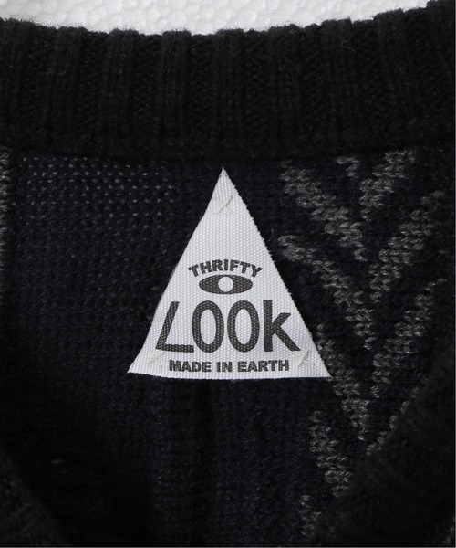 JOINT WORKS(ジョイントワークス)の「【THRIFTY LOOK/スリフティールック】 COOGI CREW SWEATER(ニット/セーター・メンズ・ホワイト/ネイビー・FREE)」の9枚目の写真