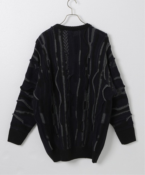 JOINT WORKS(ジョイントワークス)の「【THRIFTY LOOK/スリフティールック】 COOGI CREW SWEATER(ニット/セーター・メンズ・ホワイト/ネイビー・FREE)」の14枚目の写真