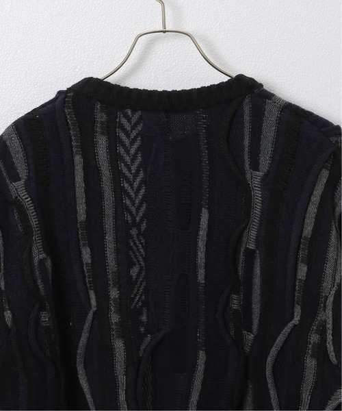 JOINT WORKS(ジョイントワークス)の「【THRIFTY LOOK/スリフティールック】 COOGI CREW SWEATER(ニット/セーター・メンズ・ホワイト/ネイビー・FREE)」の16枚目の写真