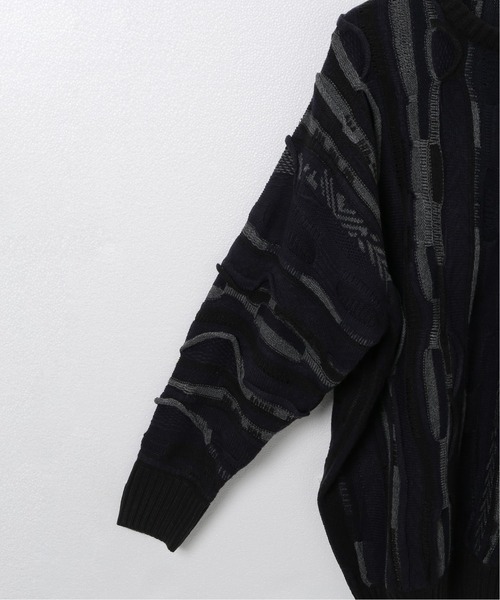 JOINT WORKS(ジョイントワークス)の「【THRIFTY LOOK/スリフティールック】 COOGI CREW SWEATER(ニット/セーター・メンズ・ホワイト/ネイビー・FREE)」の17枚目の写真