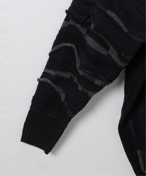 JOINT WORKS(ジョイントワークス)の「【THRIFTY LOOK/スリフティールック】 COOGI CREW SWEATER(ニット/セーター・メンズ・ホワイト/ネイビー・FREE)」の18枚目の写真