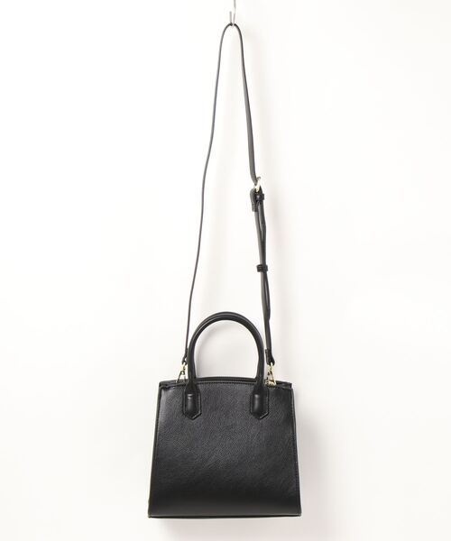 MERCURYDUO（マーキュリーデュオ）の「【MERCURYDUO/マーキュリーデュオ】 ロッテ バイカラー ハンドバッグS（ハンドバッグ・レディース・ブラック/ダークブラウン/アイボリー・FREE）」の4枚目の写真