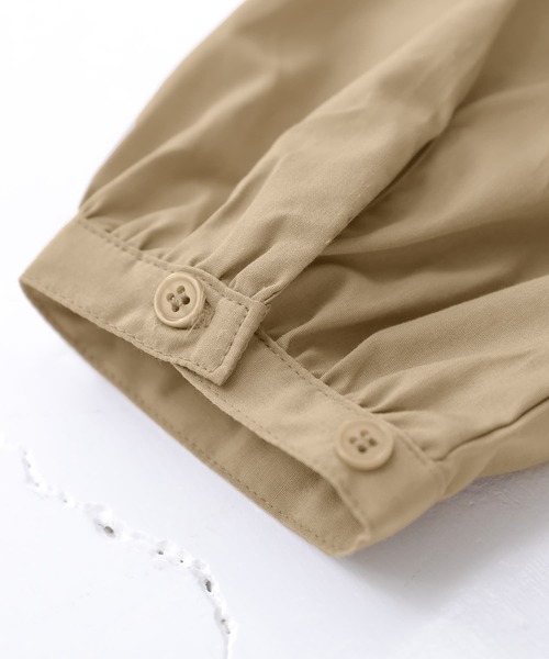 osharewalker（オシャレウォーカー）の「【廃盤】『ウエスト切替プリーツワンピース』（ワンピース・レディース・ブラック/ベージュ/グリーン・FREE）」の9枚目の写真