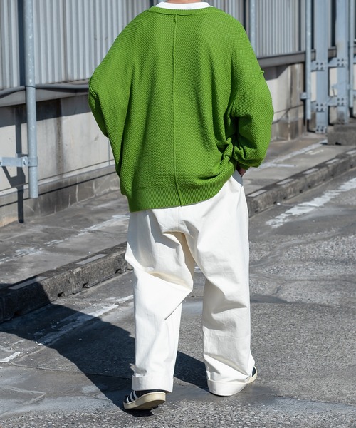 Perushu（ペルーシュ）の「スプリングオーバーカーディガン（カーディガン/ボレロ・メンズ・ライトブルー/ライトベージュ/ブラック/ライトグリーン/ライトピンク・MEDIUM/LARGE）」の22枚目の写真