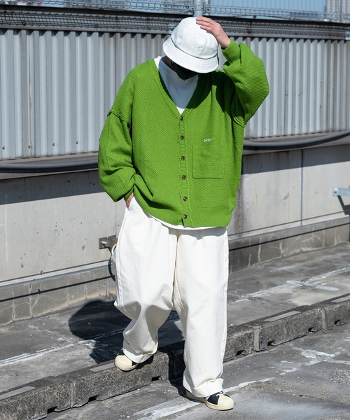 Perushu（ペルーシュ）の「スプリングオーバーカーディガン（カーディガン/ボレロ・メンズ・ライトブルー/ライトベージュ/ブラック/ライトグリーン/ライトピンク・MEDIUM/LARGE）」の20枚目の写真