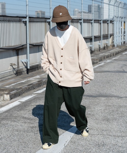 Perushu（ペルーシュ）の「スプリングオーバーカーディガン（カーディガン/ボレロ・メンズ・ライトブルー/ライトベージュ/ブラック/ライトグリーン/ライトピンク・MEDIUM/LARGE）」の13枚目の写真