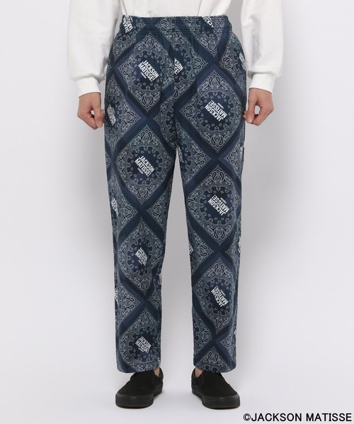 JACKSON MATISSE(ジャクソンマティス)の「【JACKSON MATISSE(ジャクソンマティス)×BAYFLOW】バンダナプリントパンツ(その他パンツ・メンズ・ブルー/ブラック・LARGE/MEDIUM)」の5枚目の写真