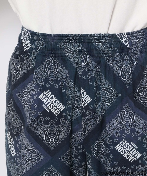 JACKSON MATISSE(ジャクソンマティス)の「【JACKSON MATISSE(ジャクソンマティス)×BAYFLOW】バンダナプリントパンツ(その他パンツ・メンズ・ブルー/ブラック・LARGE/MEDIUM)」の8枚目の写真
