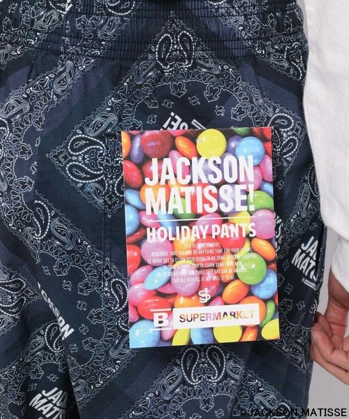 JACKSON MATISSE(ジャクソンマティス)の「【JACKSON MATISSE(ジャクソンマティス)×BAYFLOW】バンダナプリントパンツ(その他パンツ・メンズ・ブルー/ブラック・LARGE/MEDIUM)」の12枚目の写真