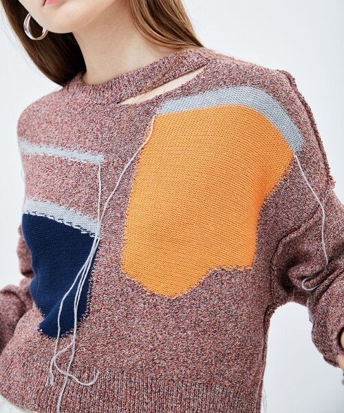 コトハヨコザワ　クロップド　ロングスリーブニット　Kotohayokozawa コトハヨコザワ クロップドロングスリーブニット 【公式通販】