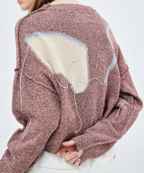 コトハヨコザワ　クロップド　ロングスリーブニット　Kotohayokozawa コトハヨコザワ クロップドロングスリーブニット 【公式通販】