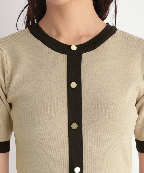 Andemiu（アンデミュウ）の「ハイショクＩラインワンピース275541（ワンピース・レディース・ベージュ/ネイビー/グレー・FREE）」の15枚目の写真