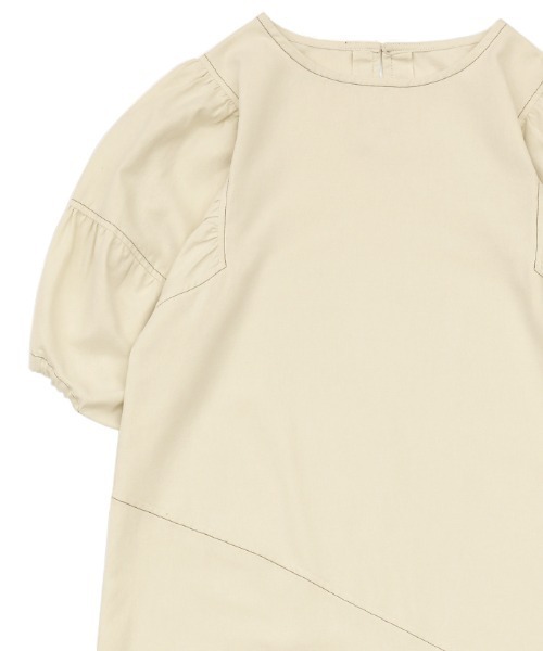 select MOCA（セレクトモカ）の「2022 SS ボリュームスリーブステッチワンピース（ワンピース・レディース・ブラック/アイボリー・FREE）」の20枚目の写真