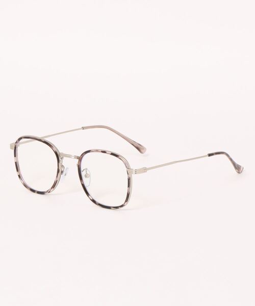 apres jour mignon（アプレジュールミニョン）の「【apres jour mignon×ARIAZ】細フレームメガネ（メガネ・レディース・ブラック/シルバー/ライトブラウン・ONESIZE）」の6枚目の写真