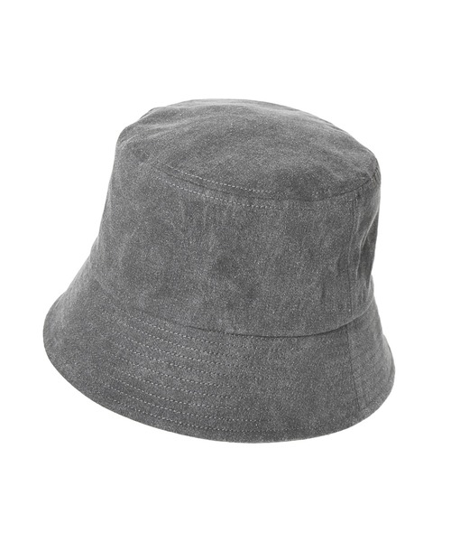 14+(イチヨンプラス)の「ツイルダウンブリムバケットハット(ハット・レディース・ブラック/ベージュ/パープル/ネイビー/オフホワイト/ブルー/モカ/ダークインディゴブルー/インディゴブルー/ライトインディゴブルー/ライトブラック/ダークブラック/カーキ/グレー/グリーン/ダークパープル/ライム/ピンク・FREE/LARGE/SMALL)」の5枚目の写真