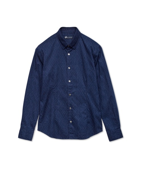 TORNADO MART（トルネードマート）の「ナバホドビーラッカー（シャツ/ブラウス・メンズ・ネイビー/アイボリー・M/LL/L）」の2枚目の写真