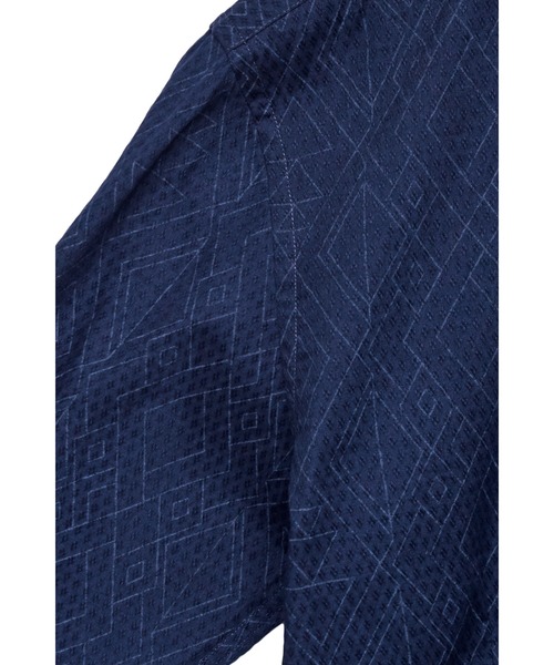 TORNADO MART（トルネードマート）の「ナバホドビーラッカー（シャツ/ブラウス・メンズ・ネイビー/アイボリー・M/LL/L）」の4枚目の写真