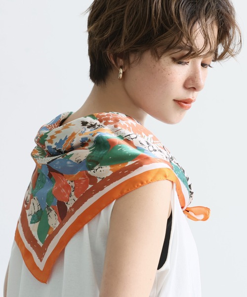 coca（coca）（コカ）の「アソートスカーフ（バンダナ/スカーフ・レディース・A/B/C/D/E/F・ONE SIZE）」の2枚目の写真