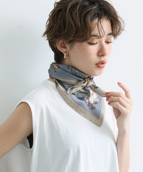 coca（coca）（コカ）の「アソートスカーフ（バンダナ/スカーフ・レディース・A/B/C/D/E/F・ONE SIZE）」の3枚目の写真