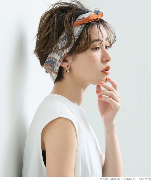 coca（coca）（コカ）の「アソートスカーフ（バンダナ/スカーフ・レディース・A/B/C/D/E/F・ONE SIZE）」の7枚目の写真