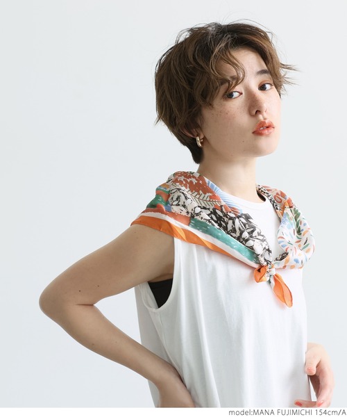 coca（coca）（コカ）の「アソートスカーフ（バンダナ/スカーフ・レディース・A/B/C/D/E/F・ONE SIZE）」の15枚目の写真