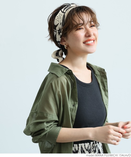 coca（coca）（コカ）の「アソートスカーフ（バンダナ/スカーフ・レディース・A/B/C/D/E/F・ONE SIZE）」の17枚目の写真