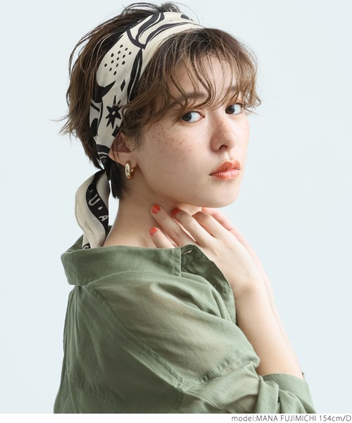 coca（coca）（コカ）の「アソートスカーフ（バンダナ/スカーフ・レディース・A/B/C/D/E/F・ONE SIZE）」の19枚目の写真