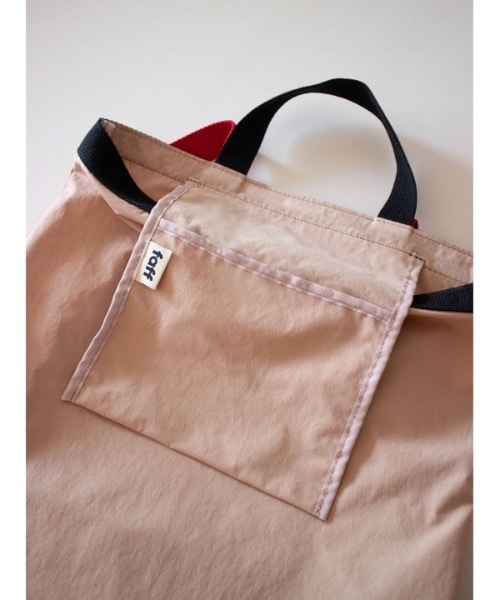 faff（ファフ）の「【faff 】ファボバッグ / Fav bag（トートバッグ・レディース・ライトホワイト/ミント/ピンクベージュ・31.5cm）」の11枚目の写真