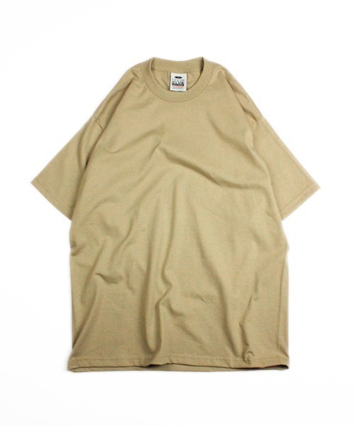 PRO CLUB (プロクラブ)の「PRO CLUB ヘビーウェイト クルーネック 半袖 Tシャツ(Tシャツ/カットソー・メンズ・ブラック/カーキ/ホワイト/ブラウン/ブルー・MEDIUM/X-LARGE/LARGE/XX-LARGE)」の11枚目の写真