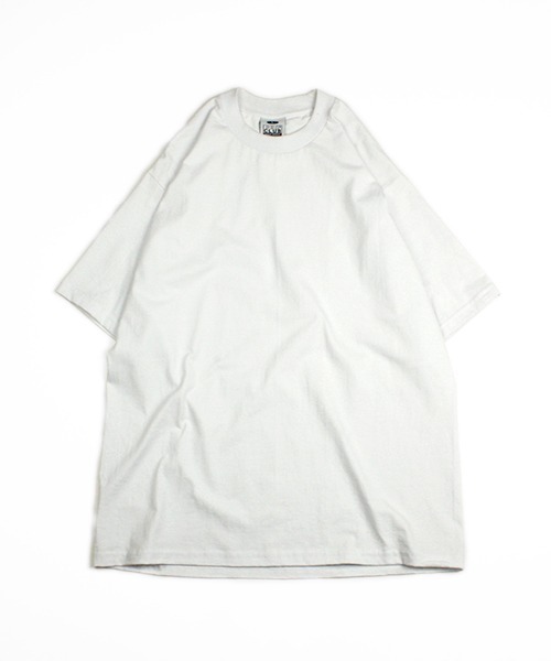 PRO CLUB (プロクラブ)の「PRO CLUB ヘビーウェイト クルーネック 半袖 Tシャツ(Tシャツ/カットソー・メンズ・ブラック/カーキ/ホワイト/ブラウン/ブルー・MEDIUM/X-LARGE/LARGE/XX-LARGE)」の16枚目の写真