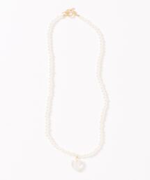 natural couture | クリアハートチェーンネックレス(ネックレス)