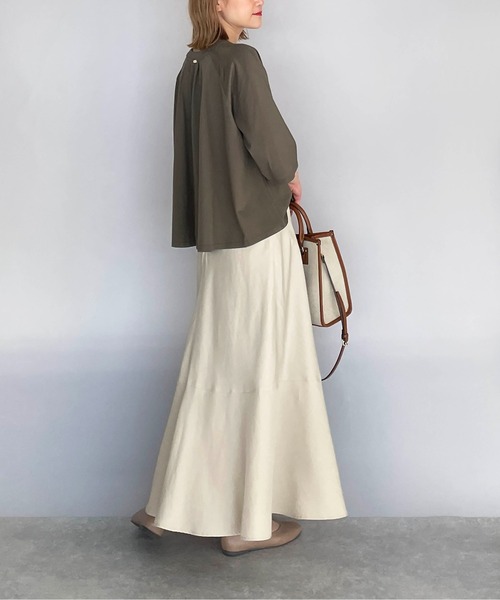 PICCIN（ピッチン）の「パネルマーメイドスカート（スカート・レディース・ベージュ/ターコイズブルー/レッド・M）」の12枚目の写真