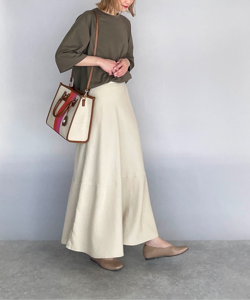 PICCIN（ピッチン）の「パネルマーメイドスカート（スカート・レディース・ベージュ/ターコイズブルー/レッド・M）」の10枚目の写真