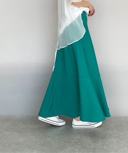 PICCIN（ピッチン）の「パネルマーメイドスカート（スカート・レディース・ベージュ/ターコイズブルー/レッド・M）」の18枚目の写真