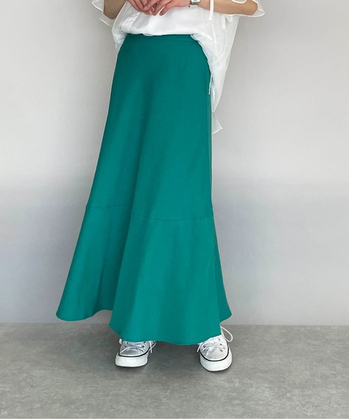 PICCIN（ピッチン）の「パネルマーメイドスカート（スカート・レディース・ベージュ/ターコイズブルー/レッド・M）」の15枚目の写真