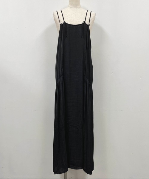 PICCIN（ピッチン）の「サイドギャザーキャミワンピース（ワンピース・レディース・ブラック/サックスブルー/ライトグリーン・M）」の17枚目の写真