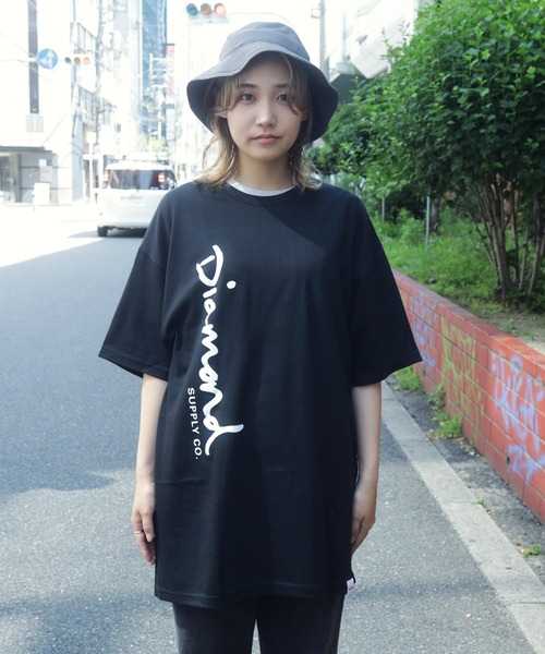 Lulu ＆ Arnie（るるあんどあーにー）の「Diamond Supply Co. / ダイアモンドサプライ スクリーンプリント クルーネック 半袖 Tシャツ（Tシャツ/カットソー・メンズ・ブラック/グリーン・MEDIUM/LARGE/X-LARGE）」の16枚目の写真