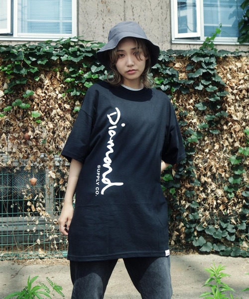 Lulu ＆ Arnie（るるあんどあーにー）の「Diamond Supply Co. / ダイアモンドサプライ スクリーンプリント クルーネック 半袖 Tシャツ（Tシャツ/カットソー・メンズ・ブラック/グリーン・MEDIUM/LARGE/X-LARGE）」の12枚目の写真