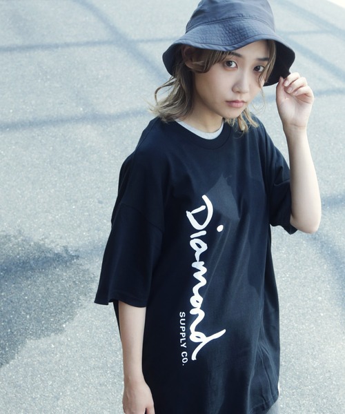 Lulu ＆ Arnie（るるあんどあーにー）の「Diamond Supply Co. / ダイアモンドサプライ スクリーンプリント クルーネック 半袖 Tシャツ（Tシャツ/カットソー・メンズ・ブラック/グリーン・MEDIUM/LARGE/X-LARGE）」の14枚目の写真
