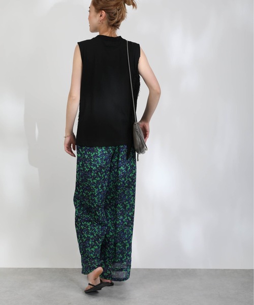 PICCIN（ピッチン）の「フラワー柄イージーパンツ（その他パンツ・レディース・オレンジ/グリーン・M）」の17枚目の写真