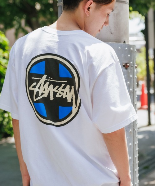 2color STUSSY ステューシー ダイス 半袖 Tシャツ STUSSY（ステューシー）の「STUSSY/ステューシー CROSS DOT TEE