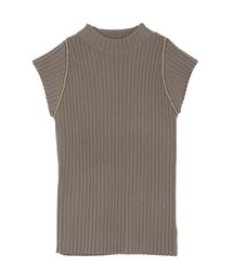 シアーハシゴラインニットプルオーバー
