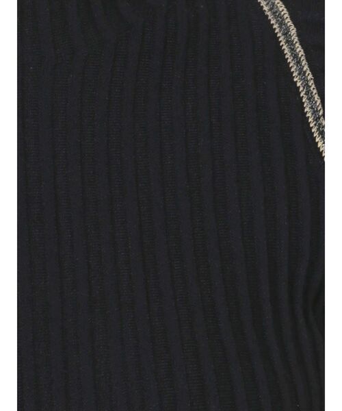 LAGUNAMOON（ラグナムーン）の「シアーハシゴラインニットプルオーバー（ニット/セーター・レディース・ブラック/ブルー/カーキ・FREE）」の11枚目の写真