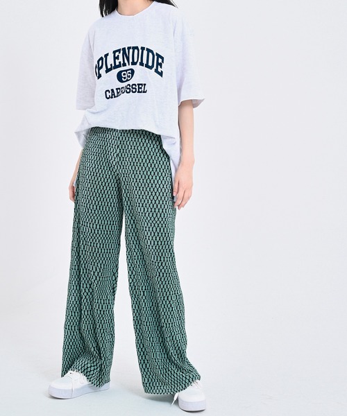 me+em select(ミームセレクト)の「SPLENDIDEロゴビッグTシャツ(Tシャツ/カットソー・レディース・ネイビー/オートミール/アイボリー・FREE)」の5枚目の写真